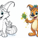disney halloween coloring pages