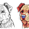 dog coloring pages