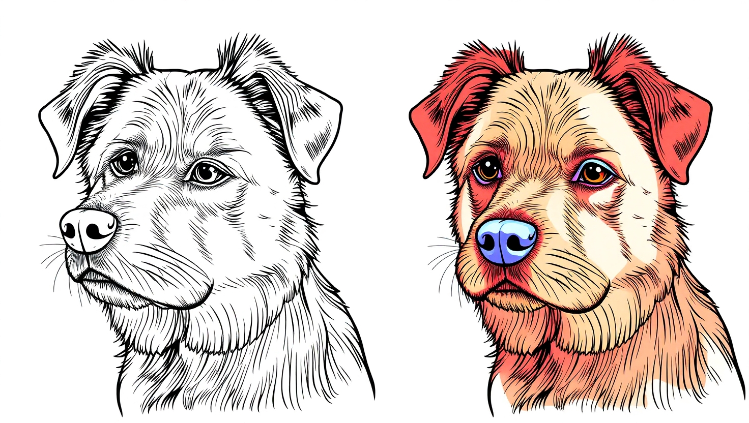 dog coloring pages