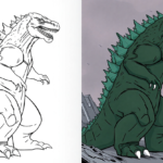 godzilla coloring pages
