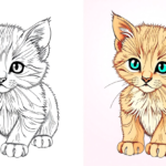 kitten coloring pages