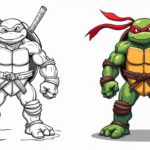 tmnt coloring pages