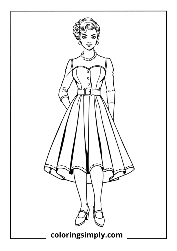 1950s Pin-Up Style