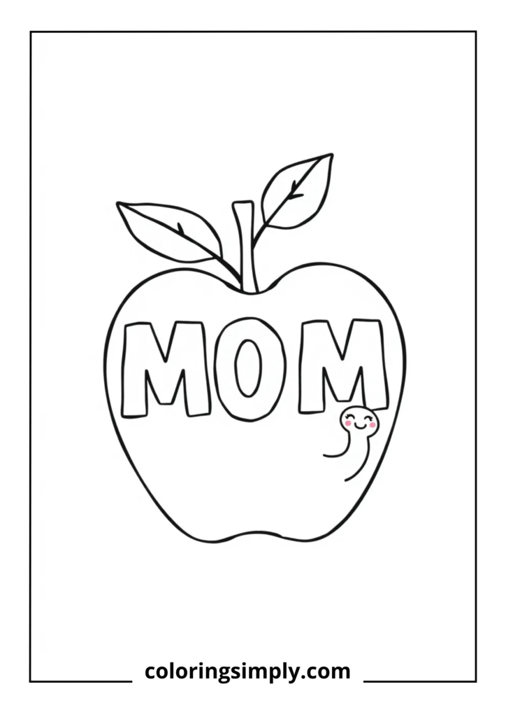 Apple for Teacher Mom
