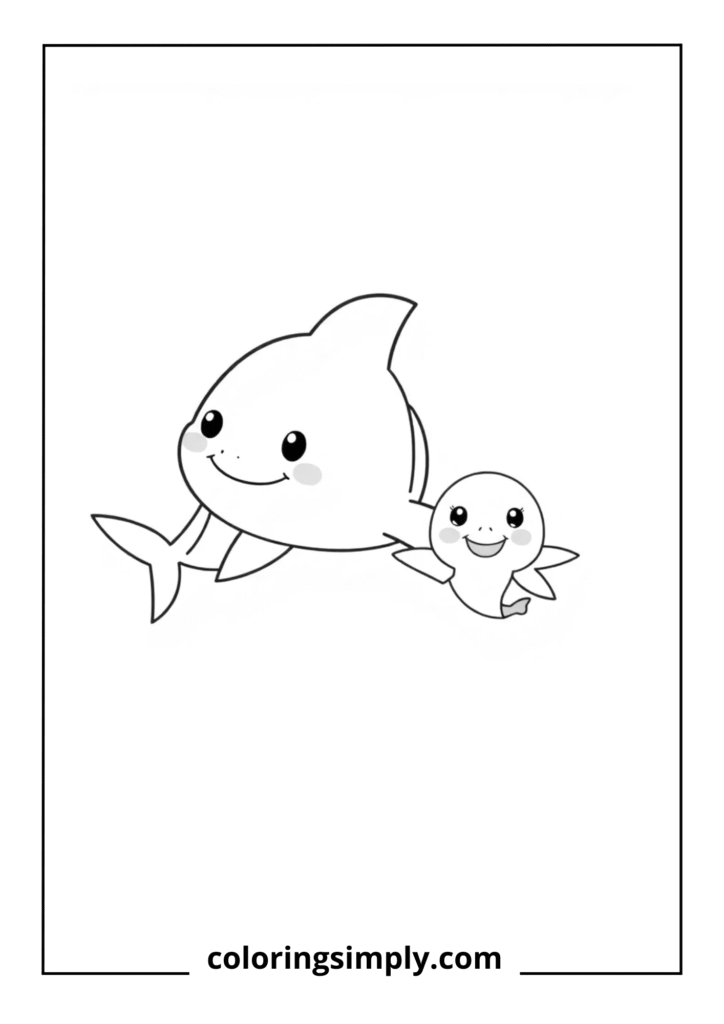 Baby Shark Family Portrait