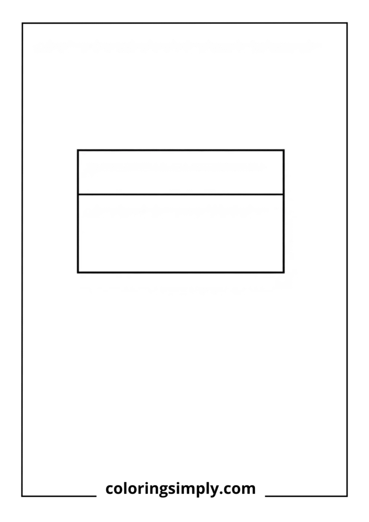 Classic Monaco Flag - Basic Design