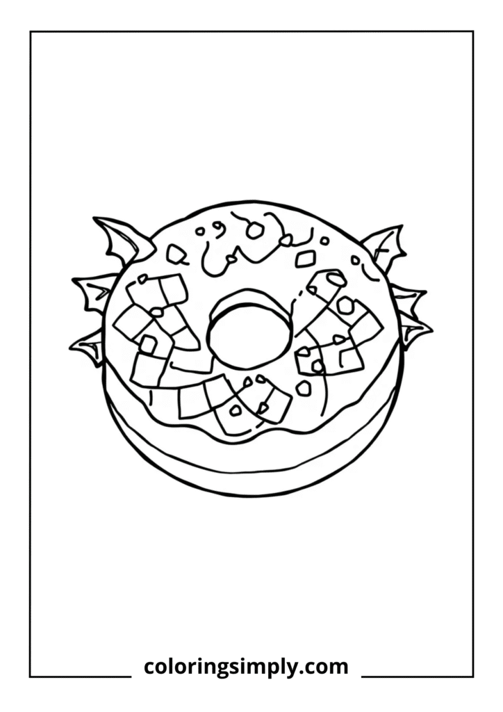 Dragon Donut with Scales