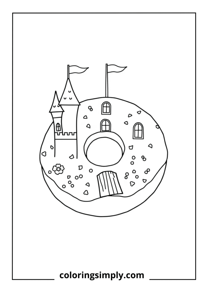 Fairy Tale Castle Donut