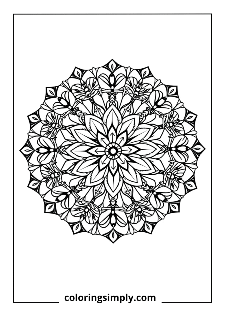 Floral Mandala