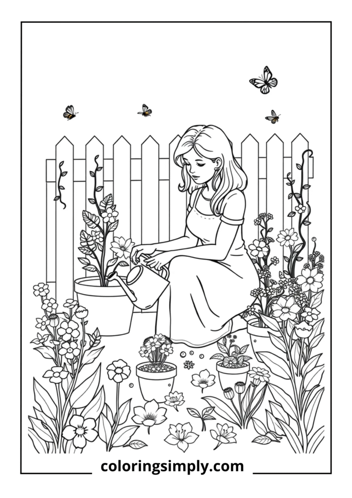 Gardening Mom