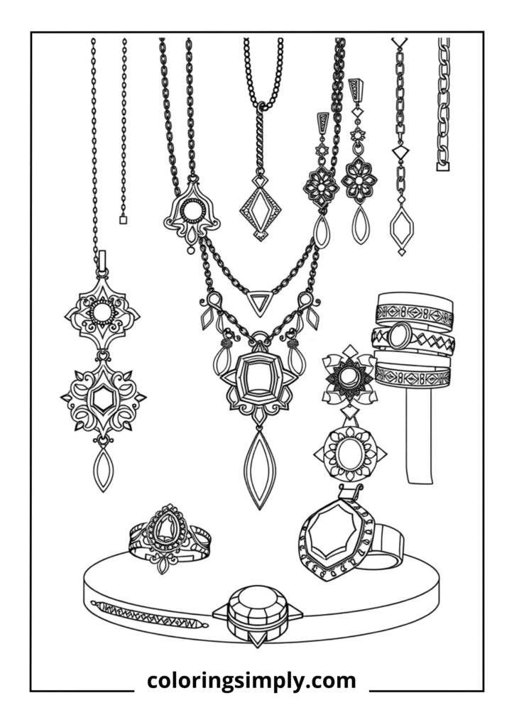 Jewelry Collection Layout