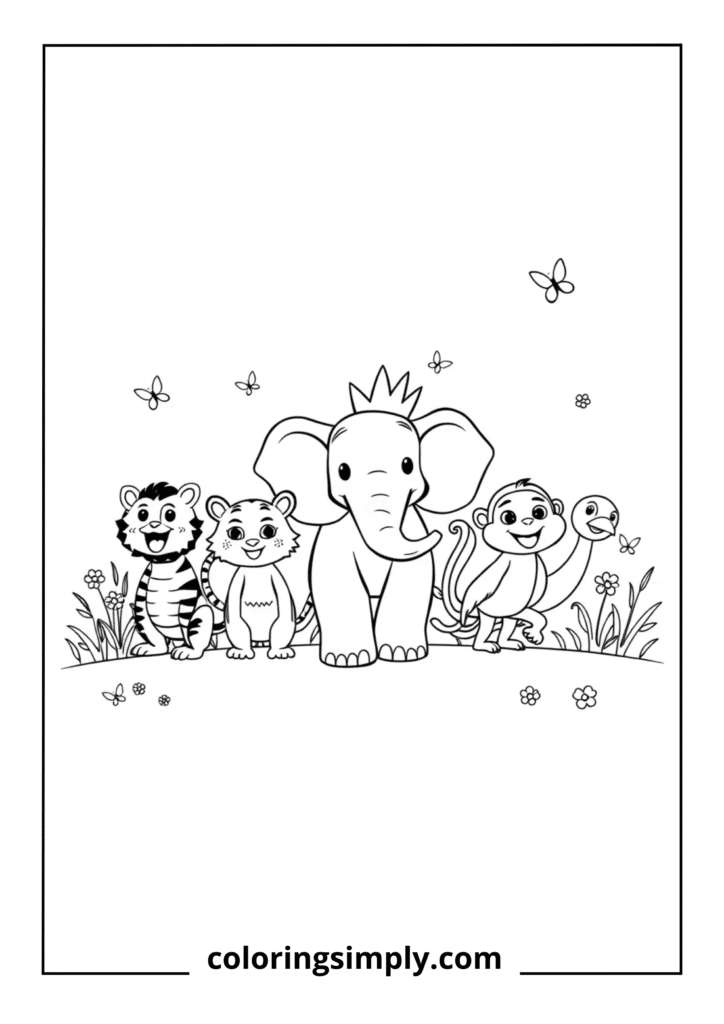 Jungle Animal Parade