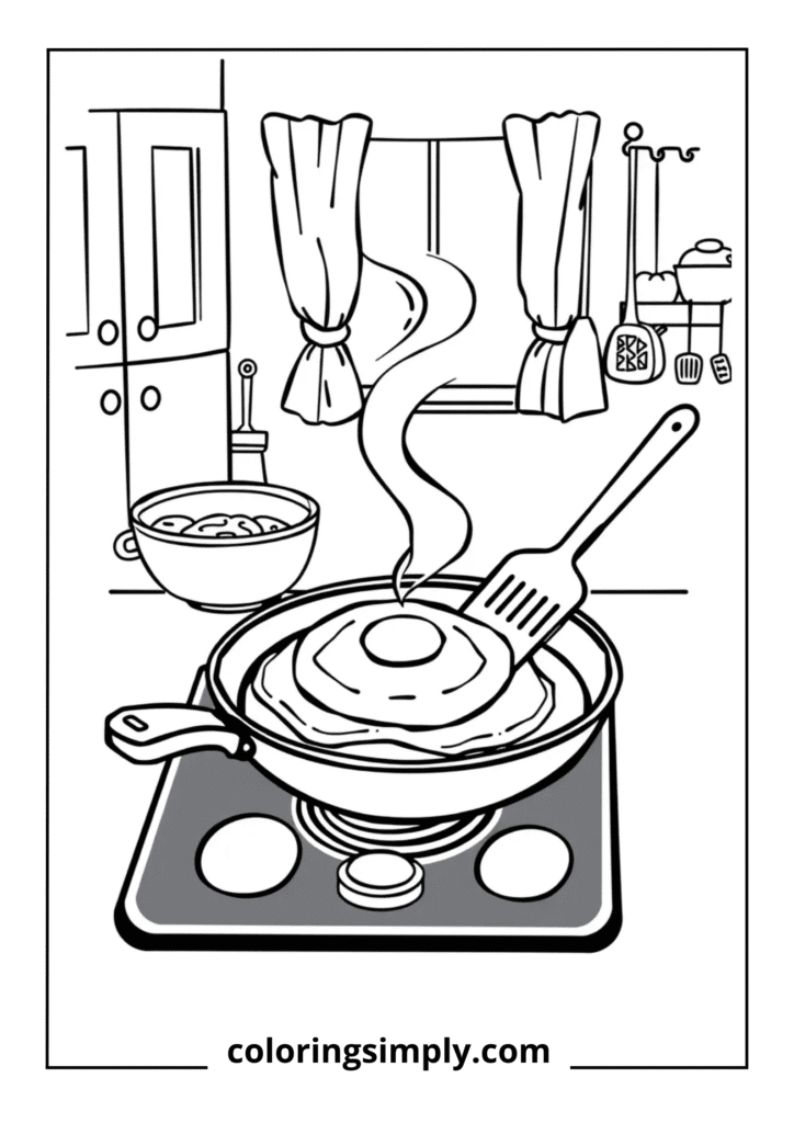 Kitchen Breakfast Scene