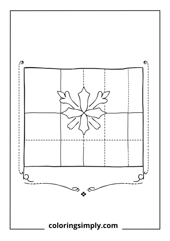 Monaco Flag Quilt Pattern