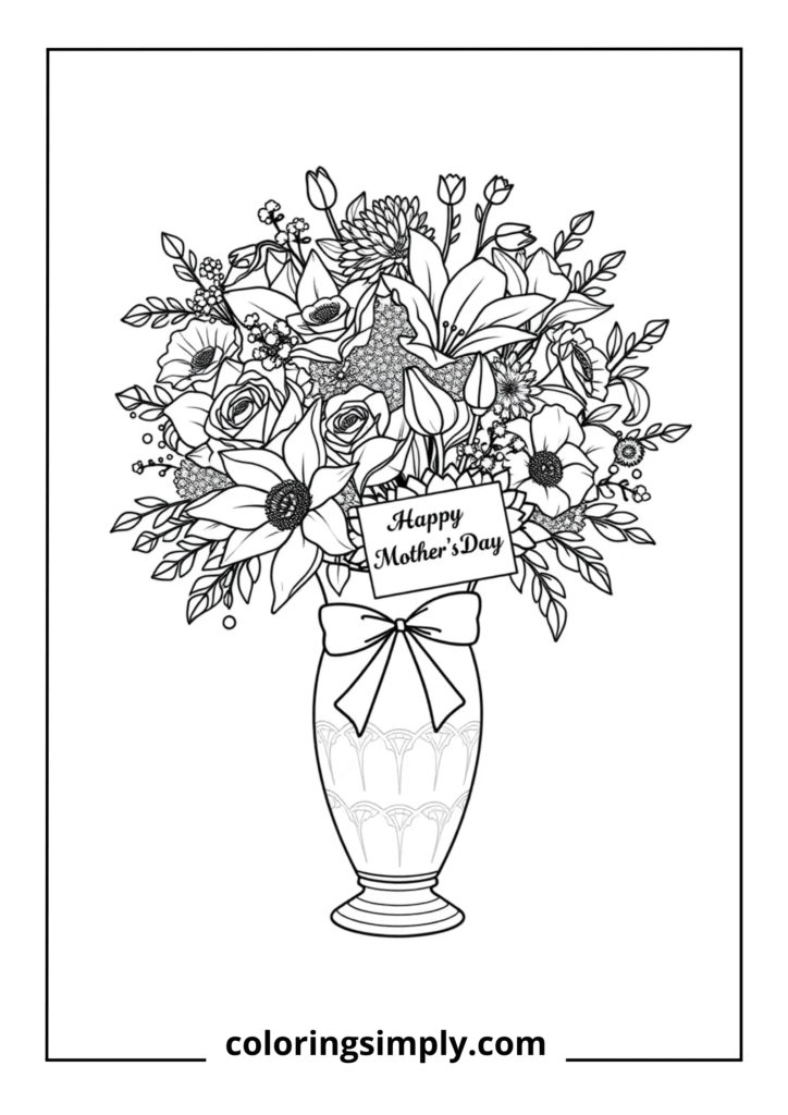 Mother's Day Bouquet in Vase