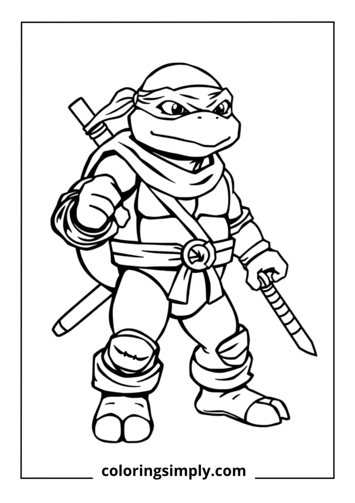 Ninja Turtle Character