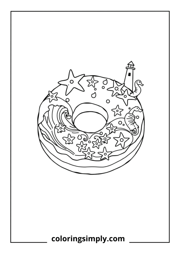Ocean Wave Donut