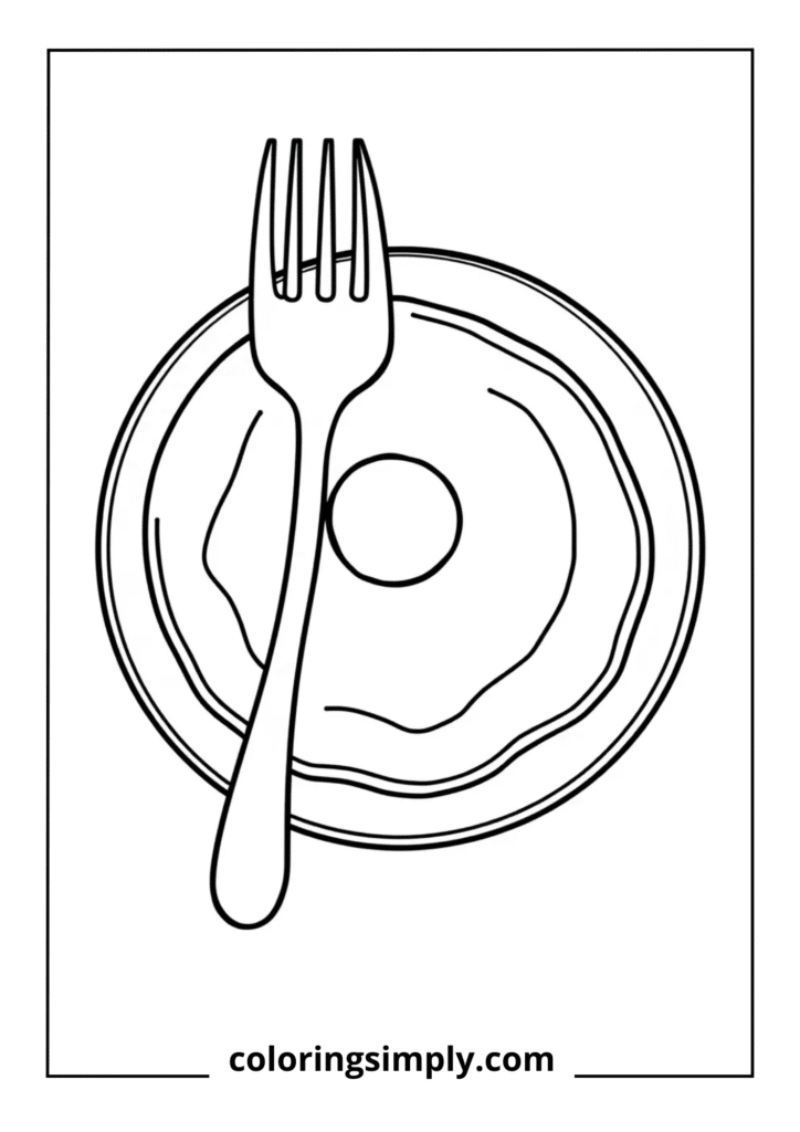 Pancake and Fork