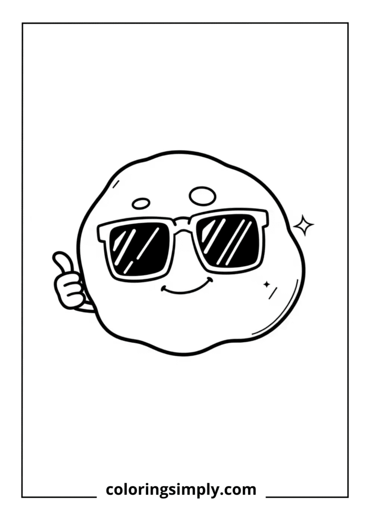 Pancake with Sunglasses
