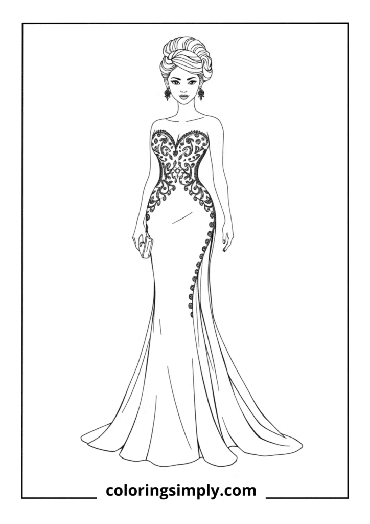 Prom Dress with Embellishments