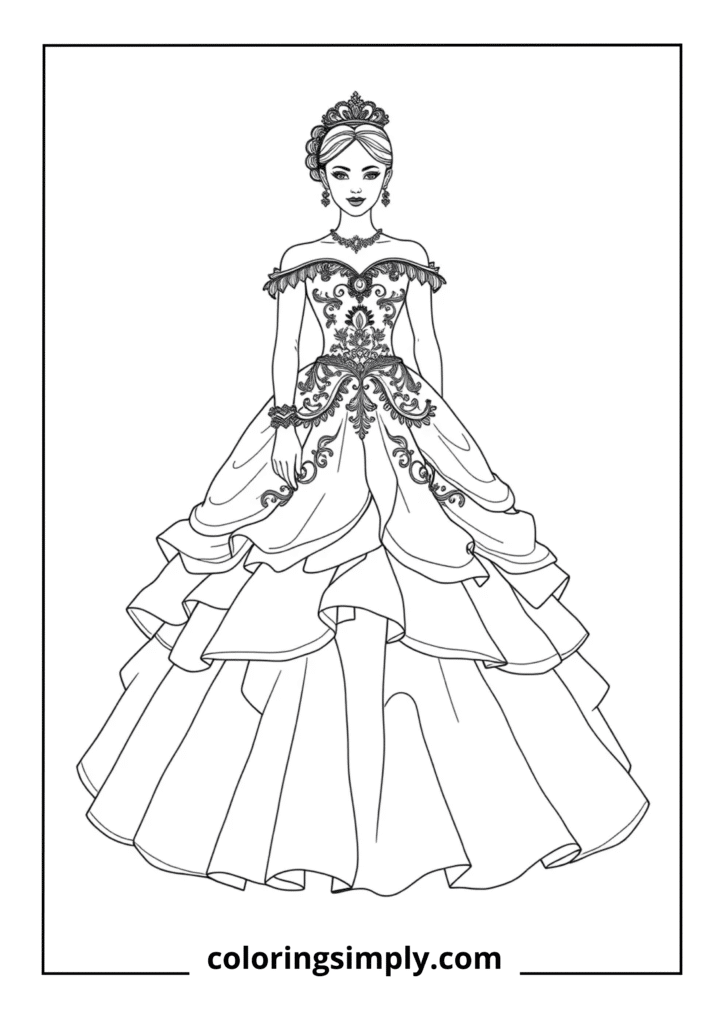 Quinceañera Ball Gown