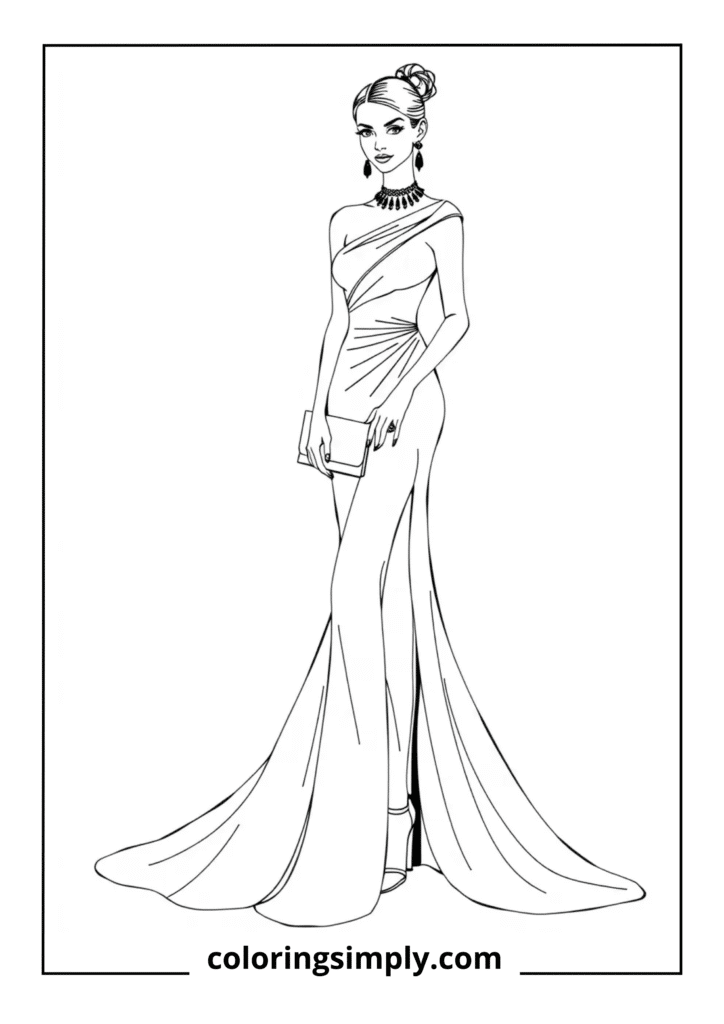 Red Carpet Gown
