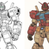 Robot coloring pages