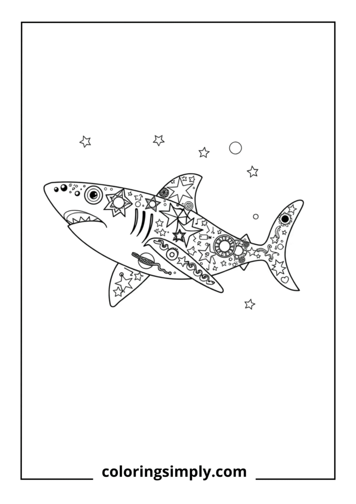 Shark Constellation Map