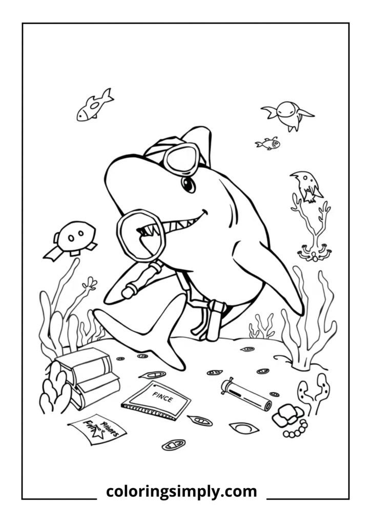 Shark Detective Mystery