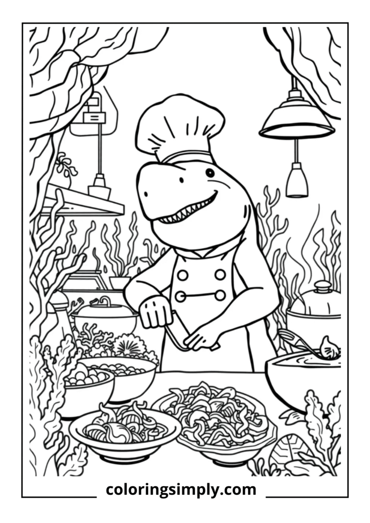 Shark Restaurant Kitchen