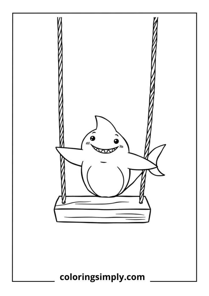 Shark on a Swing