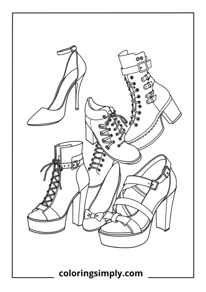 Shoe Wardrobe Display