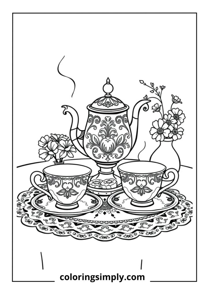 Tea Party Scene