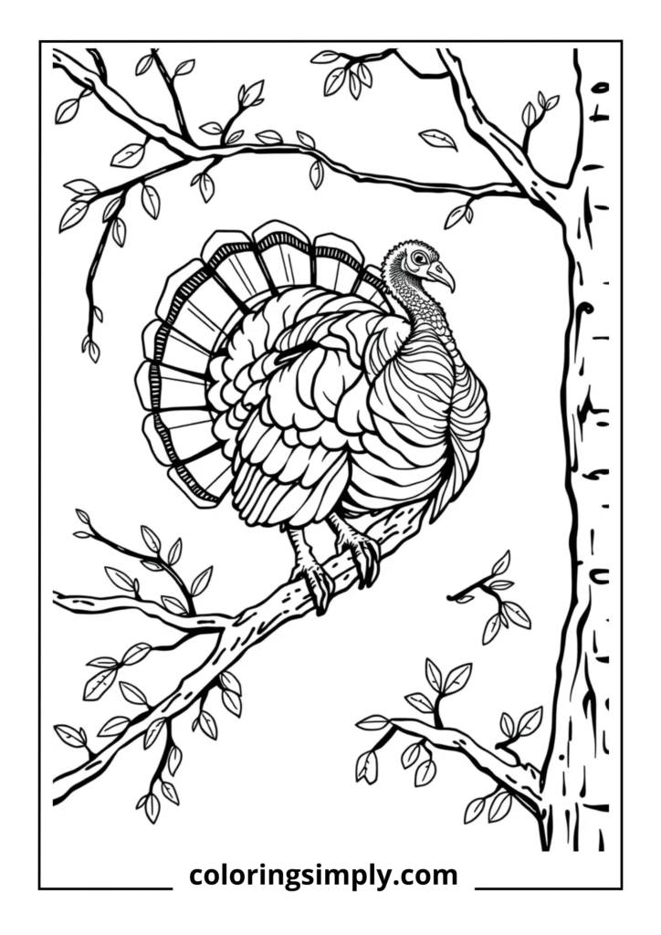 Turkey Roost in Tree