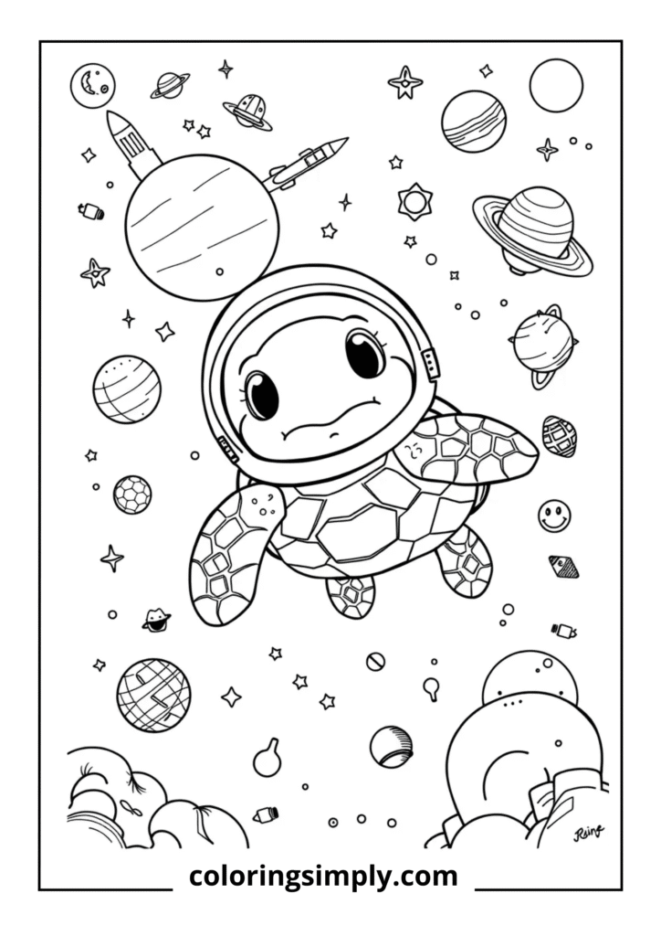 Turtle Space Adventure