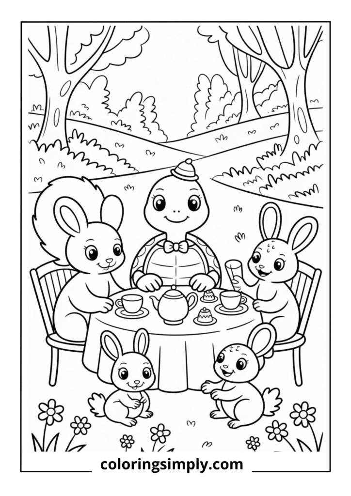Turtle Tea Party