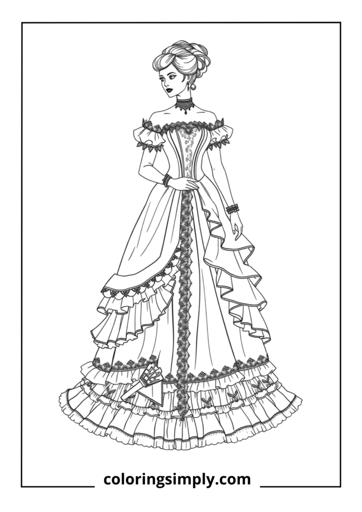 Victorian Ball Gown