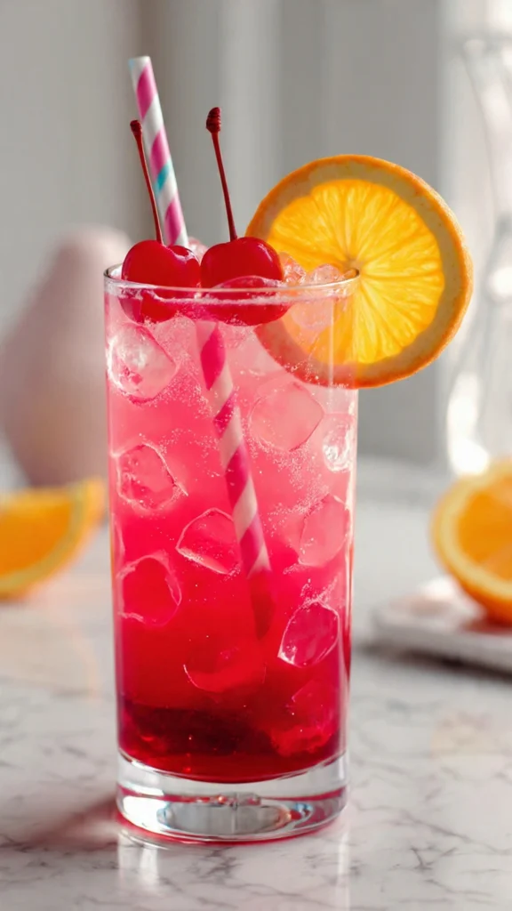 The Classic Shirley Temple Drink